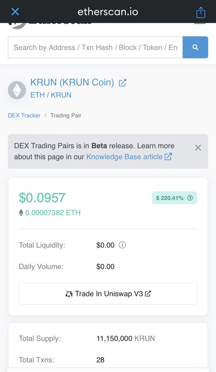 0xSkel's tweet photo. @corntownwtf LFCOOORN!!!
Mark the time and date βοΈπ
$KRUN bout to pop off π½πΎπ #itcorn #Corntownwtf https://t.co/wxAh5oGH4C