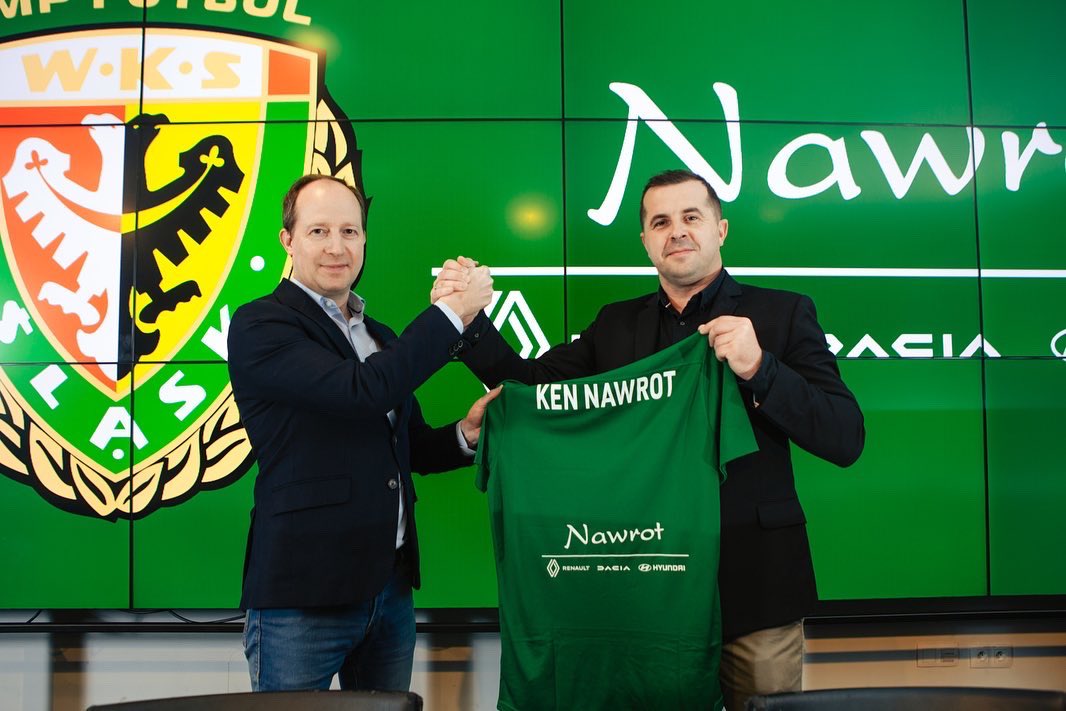 AmpSlask's tweet photo. 💚🤍❤️Witamy w rodzinie WKS Śląsk Wrocław Amp Futbol nowego Partnera GOLD - firmę Nawrot Salon 💚🤍❤️
Wszystkich zapraszamy do salonu w Długołęce oraz na https://t.co/OHDpF0LTfo. #Nawrot #Renault #Dacia #Hyundai #AmpSlask #NowyPartner #GramyRazem #Dziękujemy https://t.co/gAC1yZ7ZBX