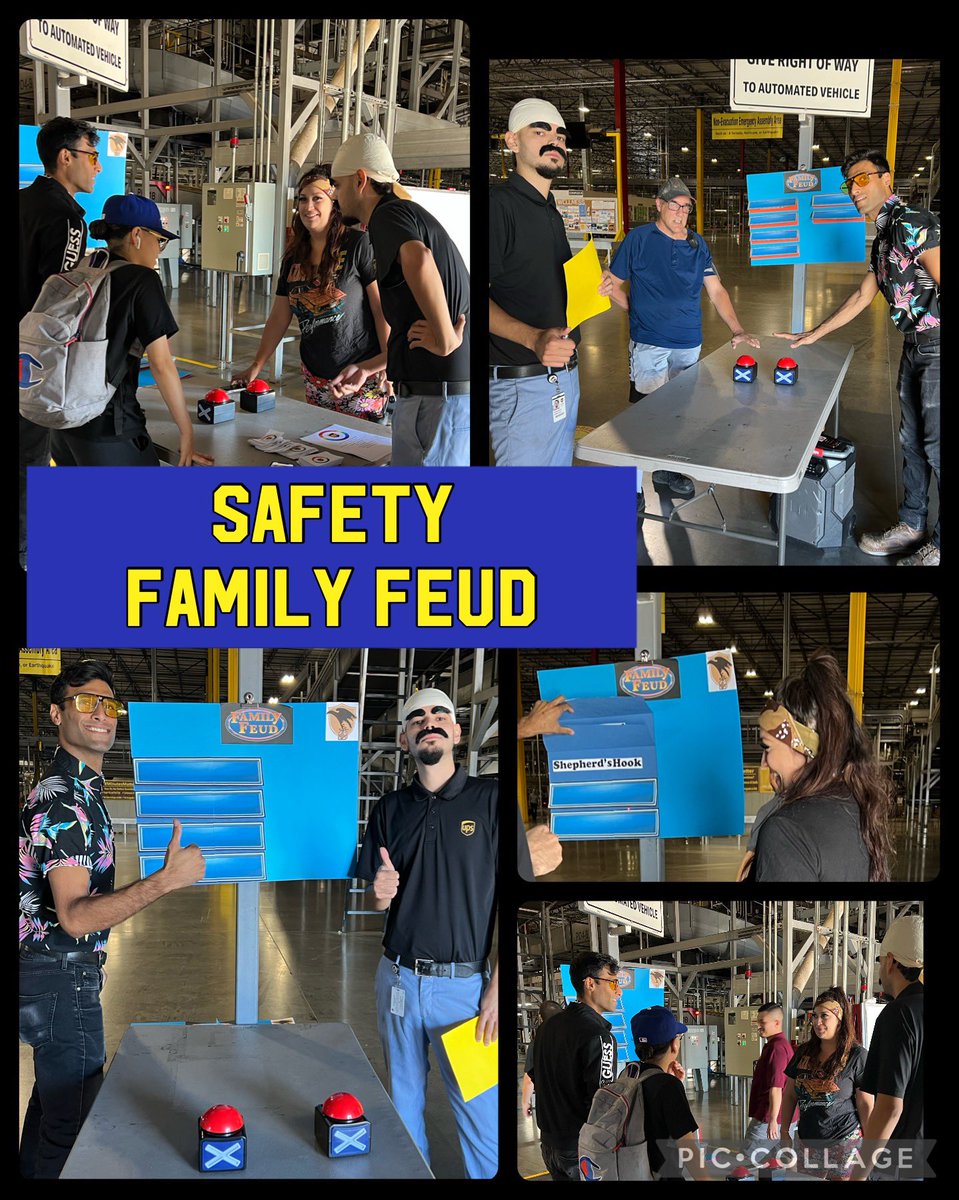 FairleyJocelyn's tweet photo. GDRAZ D Safety Activity yesterday employees played a round of safety Family Feud. Great job Shawn and Cisco! @UPSers @LCruz_SoCalHR @Buckeyelouie @RickGaffneyJr @FrankSmith_ups https://t.co/6kLGeLoOwL