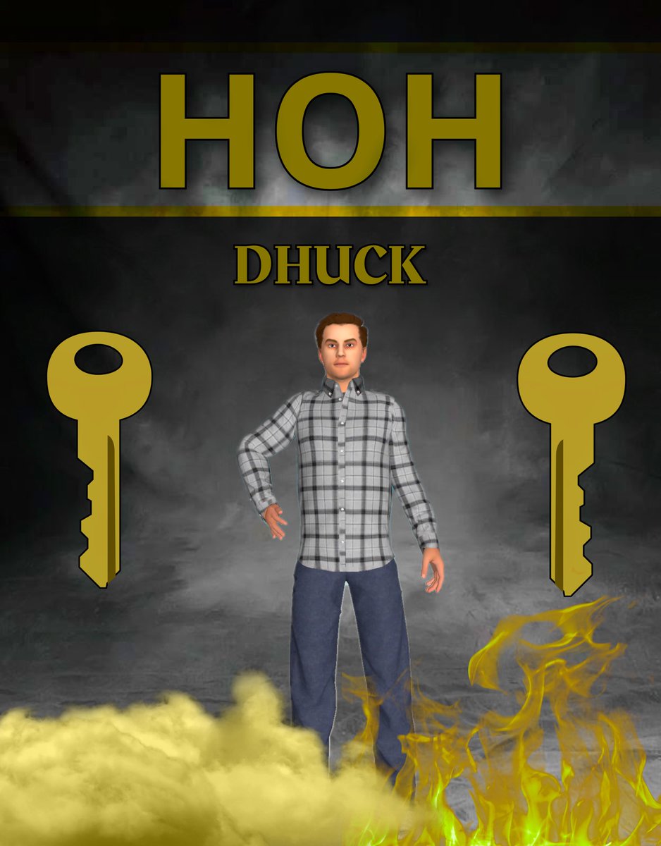 TheBlockBBTG's tweet photo. Final 12 HOH: @BBTGDHuck 

@Game_BigBrother https://t.co/SzJvnRVpKP