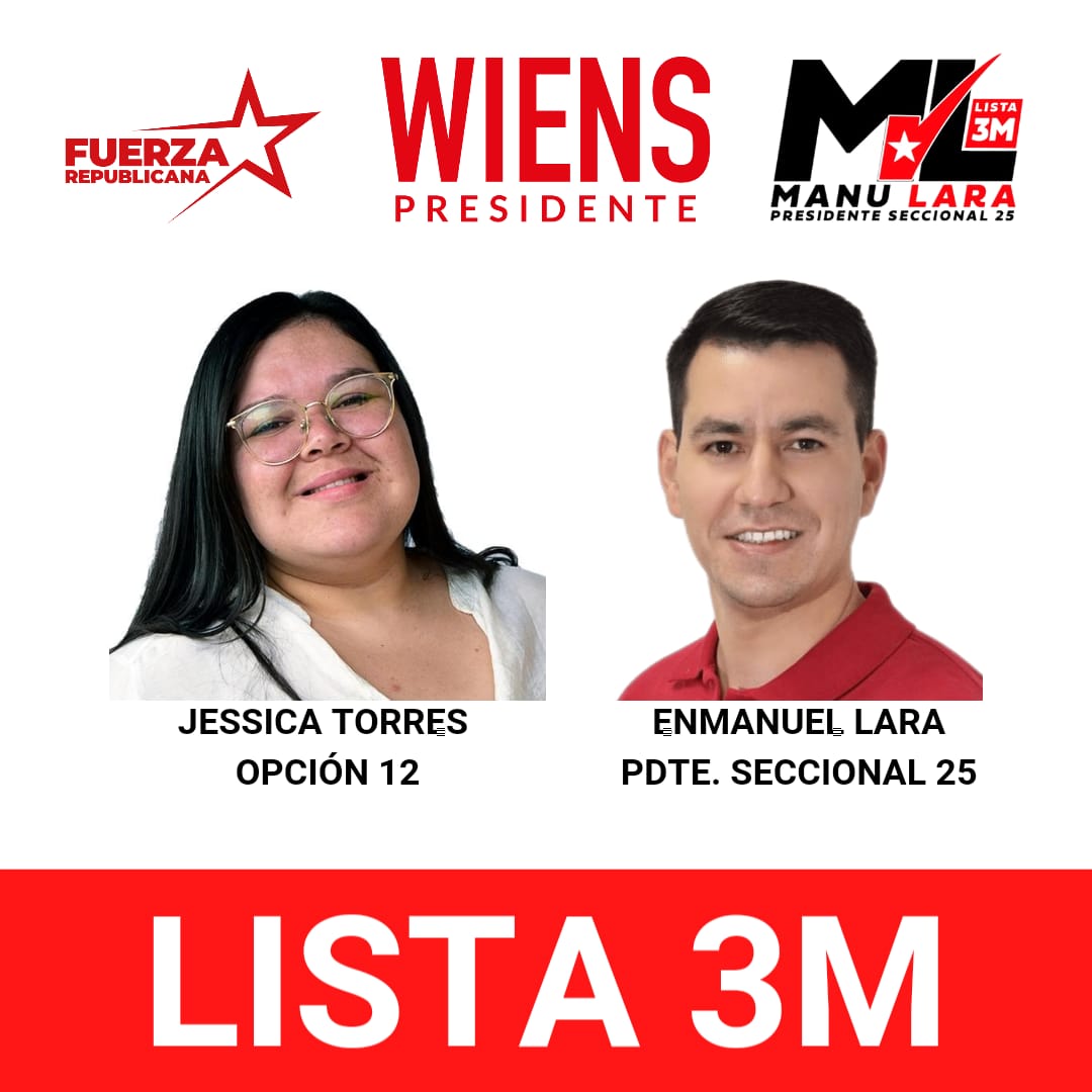 manularapy's tweet photo. Te presento a una de las chicas más guapas del equipo: Jessica Torres.

Ella es enfermera y quiere servir a la comunidad con charlas de prevención y campañas que ayuden a mejorar la calidad de vida.

#ATodaMáquina 
#LaNuevaGeneración
#ManuLara2022
#MaritoPresidenteANR 
#Lista3M https://t.co/7rmFGAjXJC