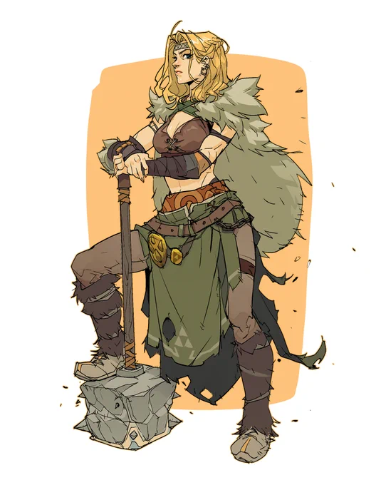 #PortfolioDay is here, I'm Hicham I love making cool characters for big games and comics. most of my recent stuff is NDA and my personal work is always unfinished so it's spamming time with previous works!  