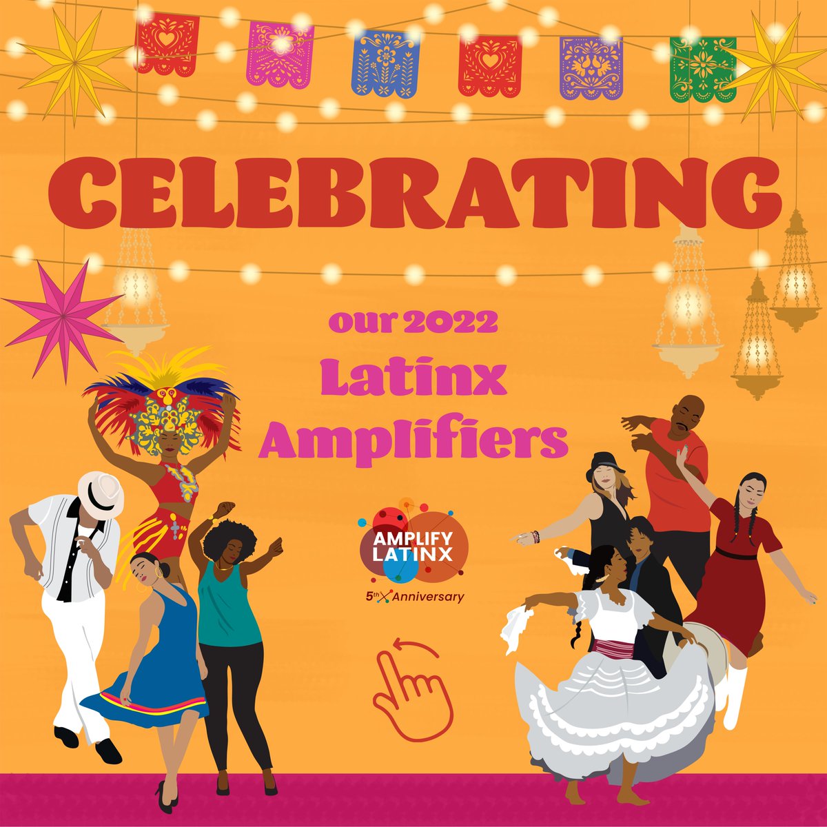 WeAreALX's tweet photo. As we conclude Hispanic Heritage Month, this week we will publish the profiles of our #Amplifiers2022. Every day you will be able to meet 5 of the 30 selected leaders. Share this good news with your network and your community! #ThisisHowWeAmplify (1/2) https://t.co/mTZInpQizl