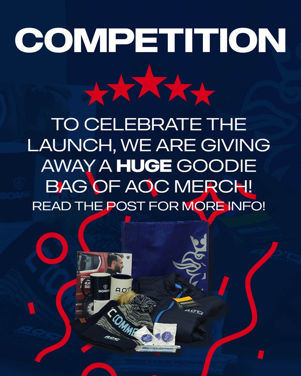 The AOC Commercials website has officially re-launched at zcu.io/3TUb

To celebrate the launch of the new website we are running our biggest competition yet,  (see full details on our website)!

#aoccommercials #competition #cork #scania #trucks