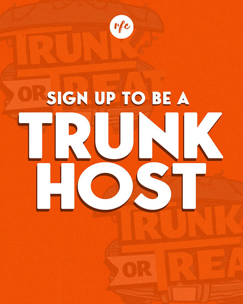 RFC Fam, Trunk or Treat is coming in October! 💼

Last week, we shared with you that we're looking for Trunk Hosts. 

If you want to volunteer, you may sign up here: zcu.io/kW36  

#RFCBenbrook #TrunkHost #TrunkorTreat #CandyDonations