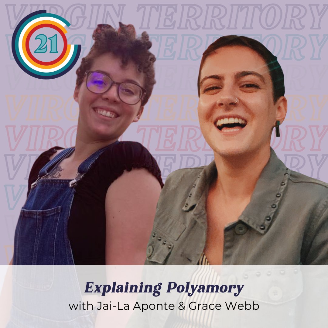 To start Season 2 of Virgin Territory, we sit down with Jai-La Aponte and Grace Webb!  The discussion covers topics such as polyamory, non-monogamous skills.  Special guest Pisces the cat shows up a time or two.  What a great way to start a new season!

virginterritorypod.com/subscribe