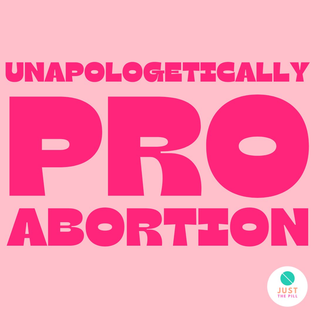 📢 We are pro-abortion and we aren't afraid to say it. Euphemisms  like "pro-choice" unintentionally perpetuate stigma and shame for those who need abortion care. Rather than dancing around it, we encourage our supporters to be loud and proud with your support of abortion.