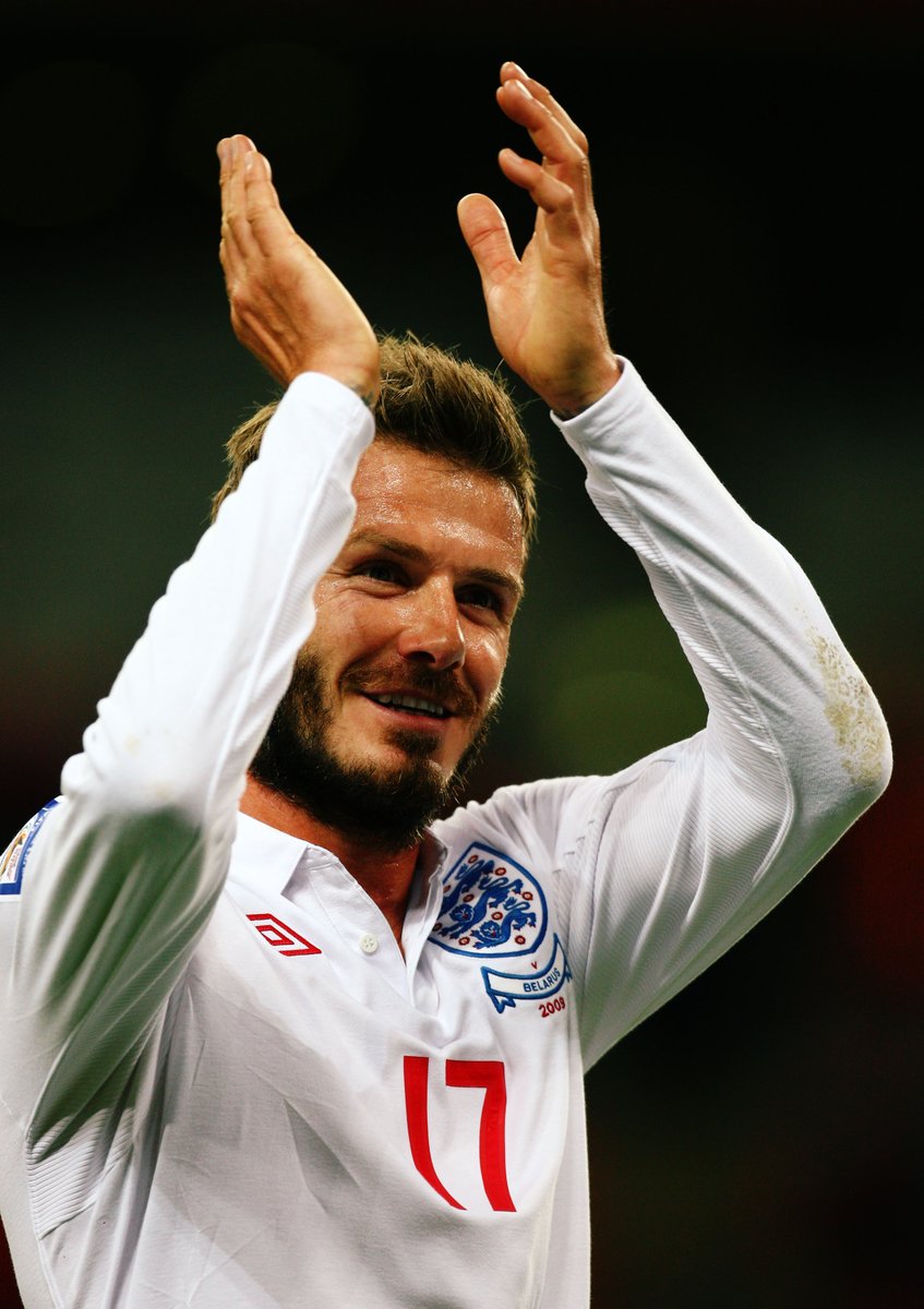 David Beckham made his final @England appearance in a 3-0 win over Belarus #OnThisDay in 2009. Legend ❤️