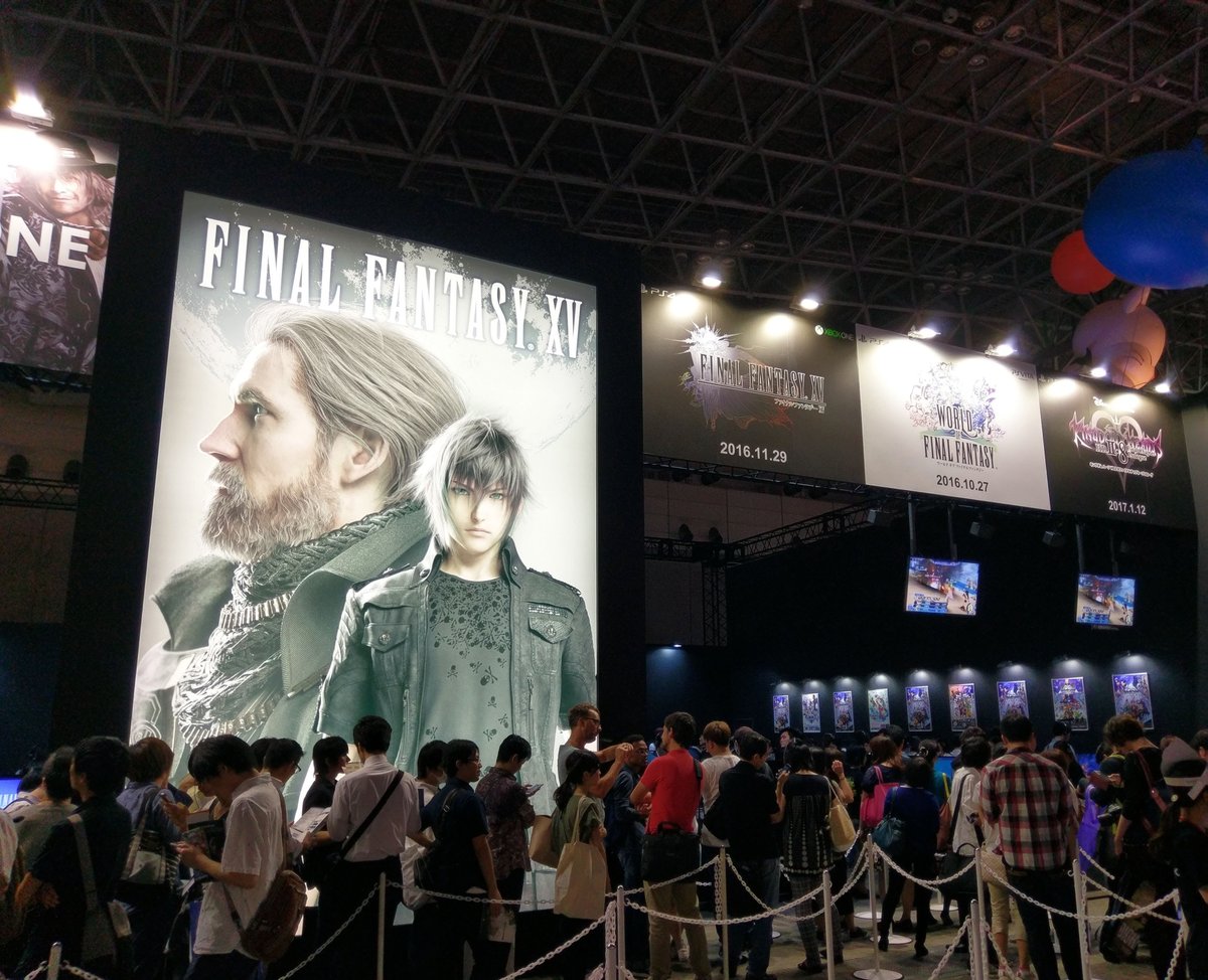 #ffxv TGS2016, Square, booth