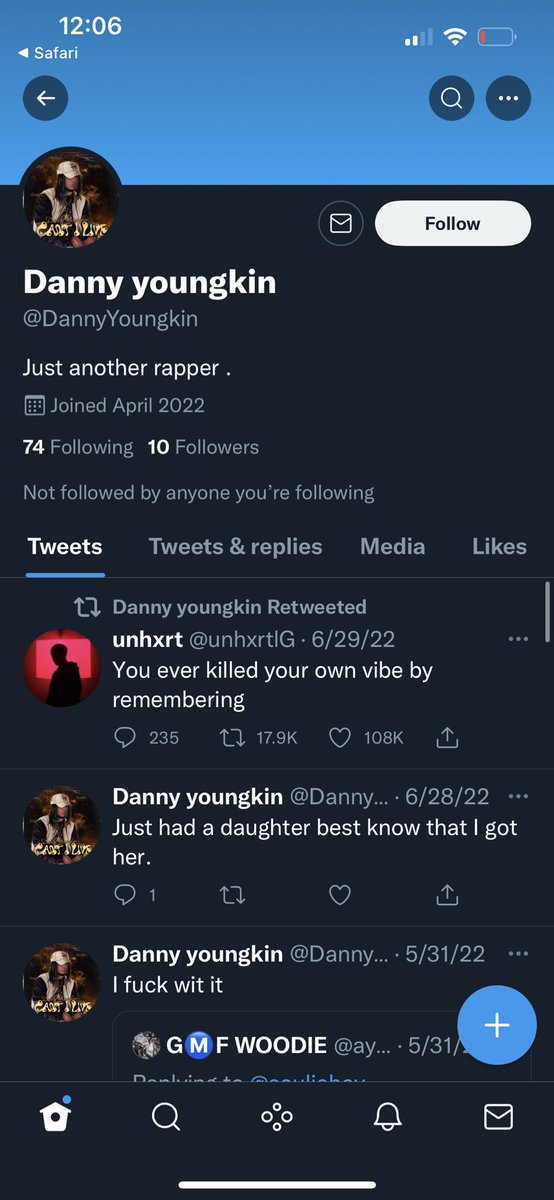 moongirlmakeup's tweet photo. @truecrimereplay Im wondering if this is the moms boyfriend…?  And his tweet that says he just had a daughter would match the time like https://t.co/Uf75PHPk2q
