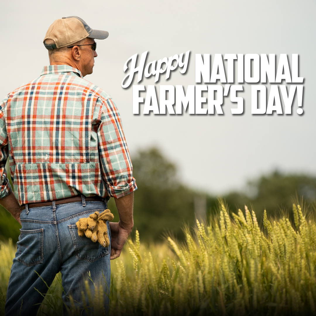 Saluting the "world's greatest profession"
#NationalFarmersDay