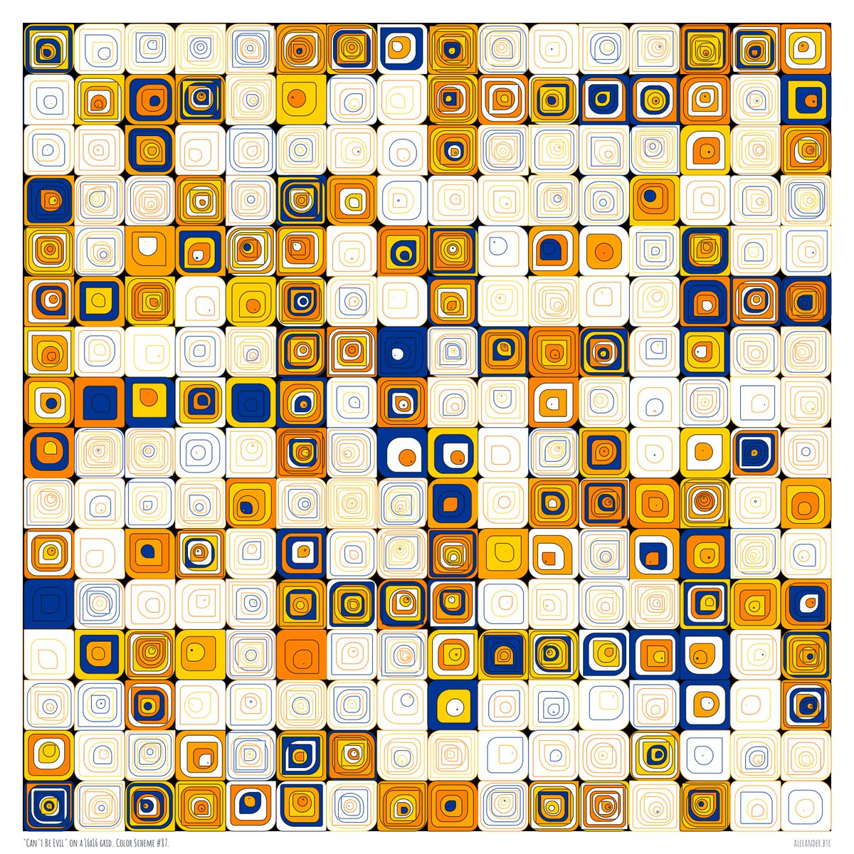 tulle_ai's tweet image. Inspired by computer art pioneers like Vera Molnar and William Kolomyjec, and by super-secret, cryptic messages hidden in binary, @AlexRudloff’s collection Blocks dazzles.

It is a generative #NFT project where each block represents a 1 or a 0.

Each NFT contains a message!