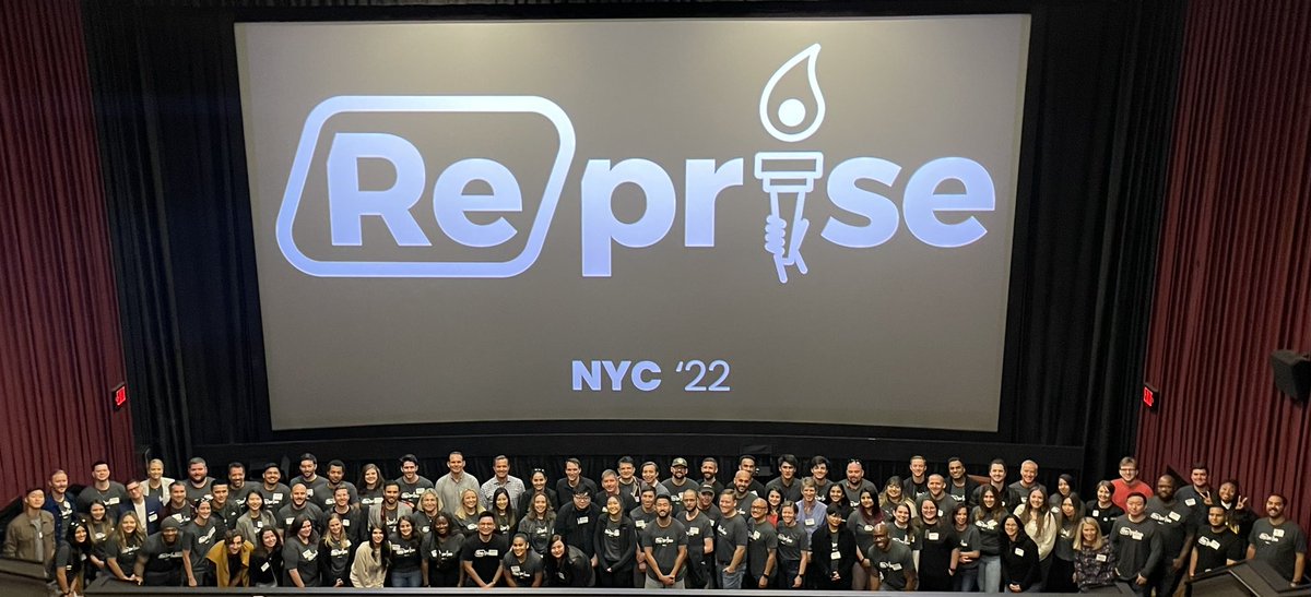 dougpepper's tweet photo. So fun to be with the @getreprise team for their all-hands in NYC!  An incredible team &amp; culture - and they've built the best no-code Demo Platform in the category! https://t.co/5TWTmYUhV8