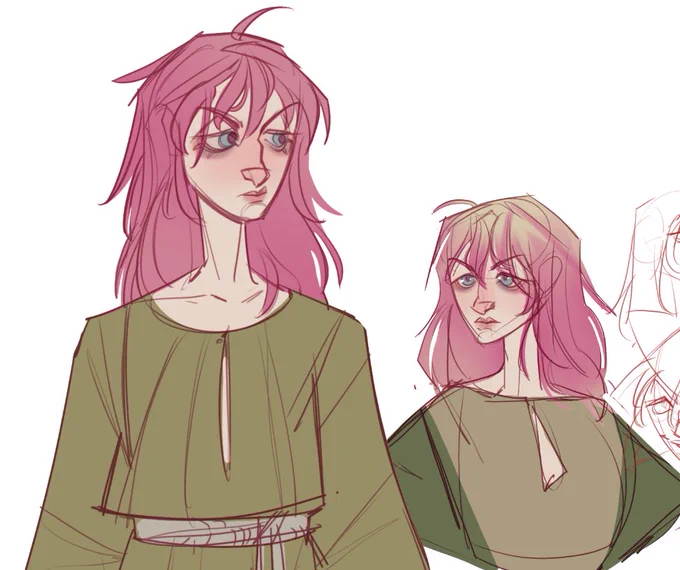 Today I present to you my new  a girl who dyes her hair with beetroot and your local thief princess Yara.Tomorrow? Who knows.... 