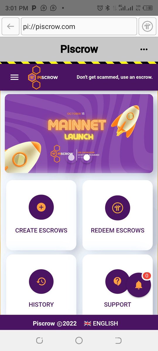 pi钱包托管与10月15日正式上线，有效的避免了购物上当，给力