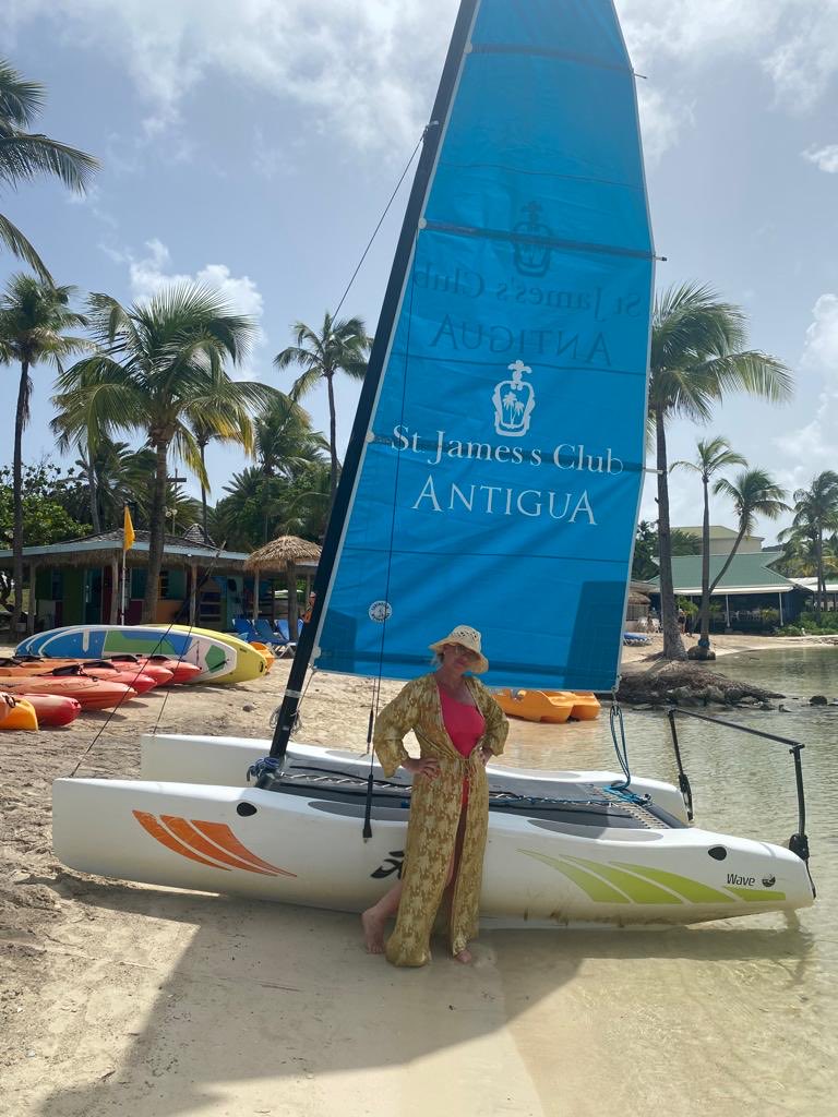 Going sailing now #atjamesclubantigua