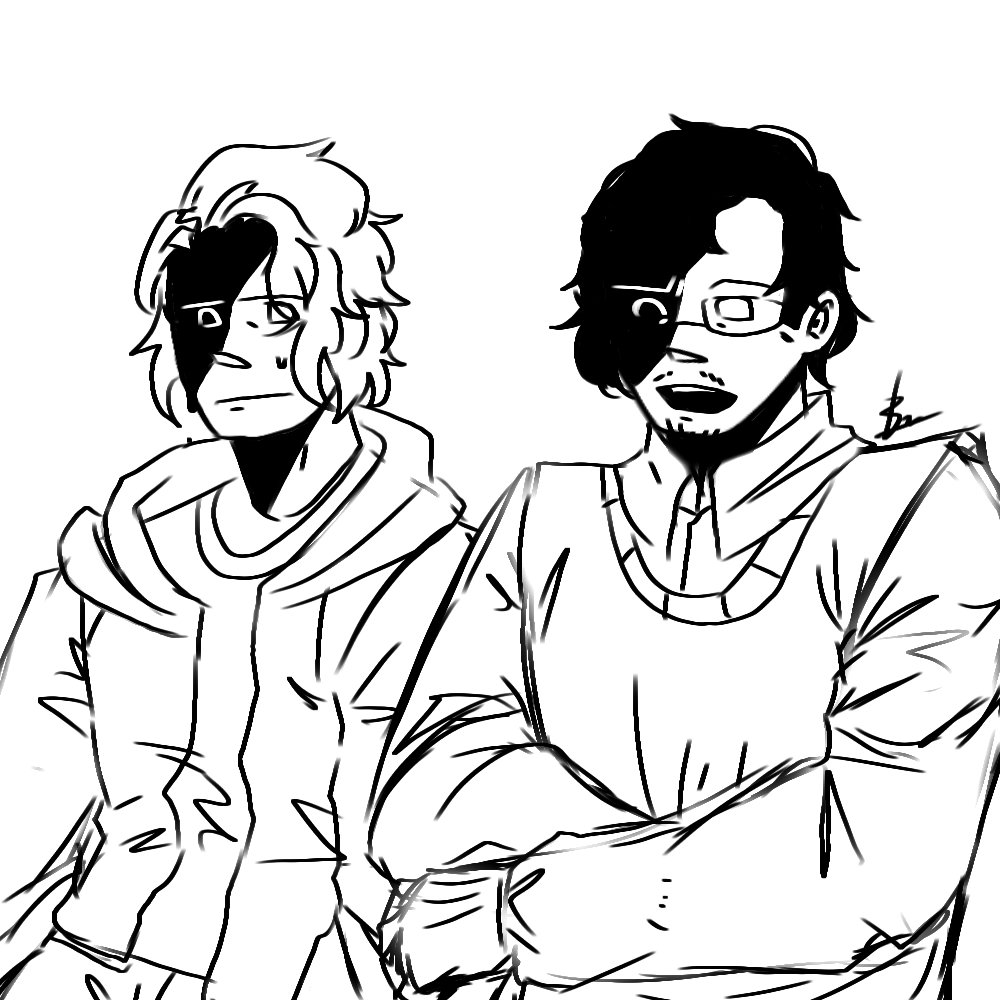 Benjirougacha's tweet image. Got another random idea where both Mark and Cesar got impersonated by alternates or got turned into alternates and tries to start a new life
I honestly don't know where I'm going with this but oh well

#themandelacatalogue #randomidea