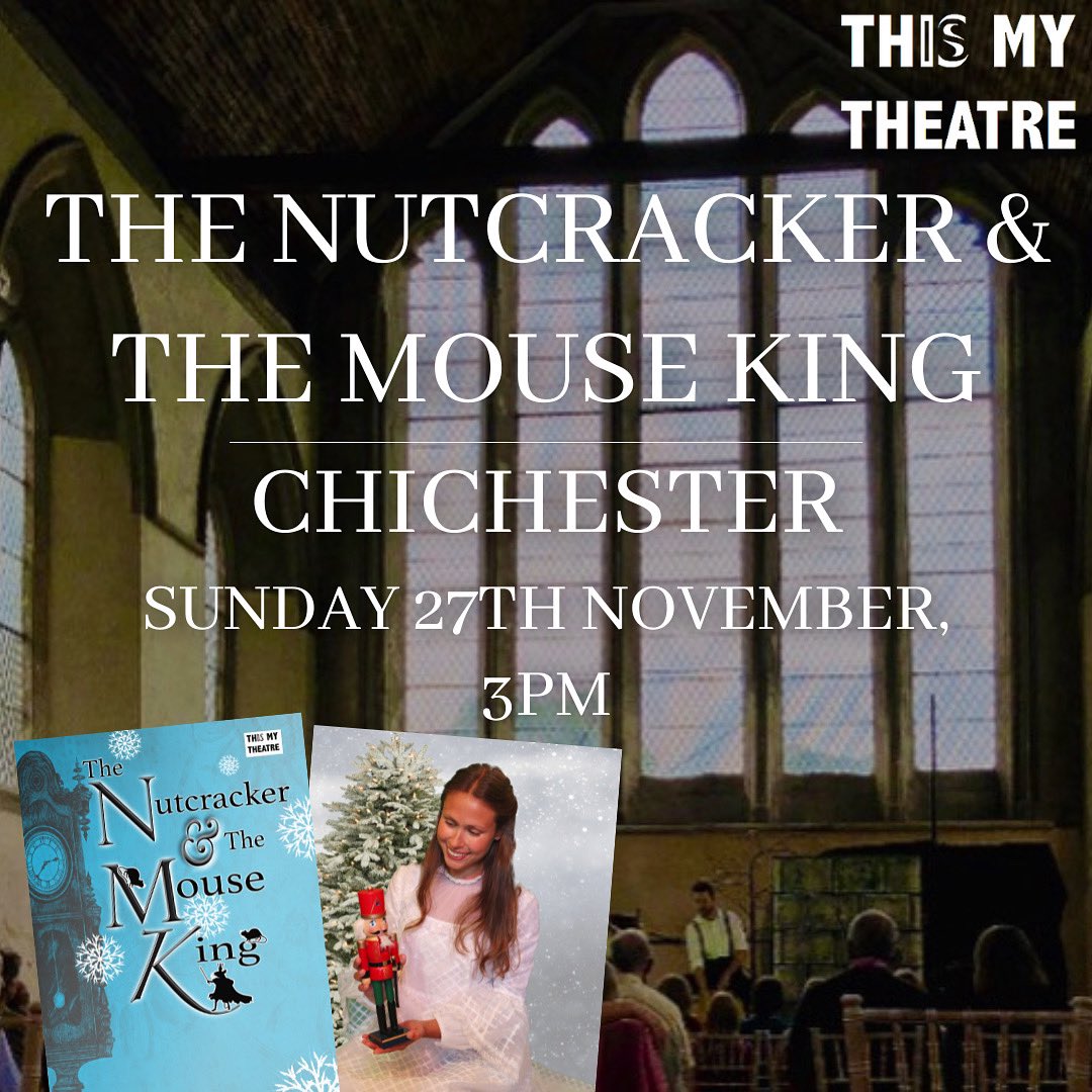 We return to #Chichester this Winter  with The Nutcracker visiting The Guildhall on Sunday 27th November at 3pm 😁

Tickets are available 👇

thisismytheatre.com/chichester

<a href="/LoveChichester/">Love Chichester</a> <a href="/chichesterhub/">The Chichester Hub</a> <a href="/TheNovium/">The Novium Museum</a>