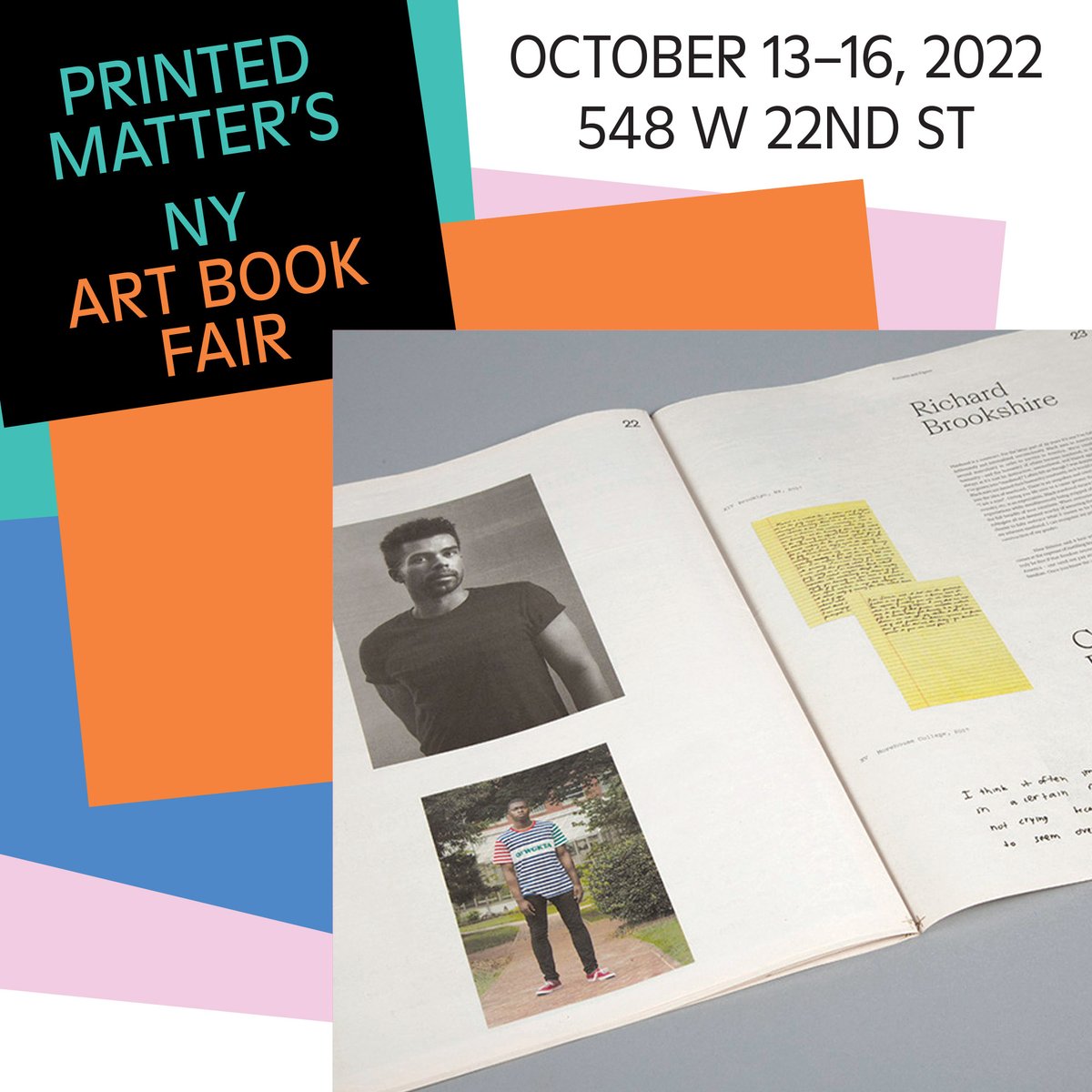 Tate Shaw, Editor of VSW Press, will be at the NY Art Book Fair with recent publications from VSW Press!

If you’re in NYC this weekend, drop by Table C22 to see the latest from VSW Press. Also available will be a few long out-of-print and renowned titles from VSW.