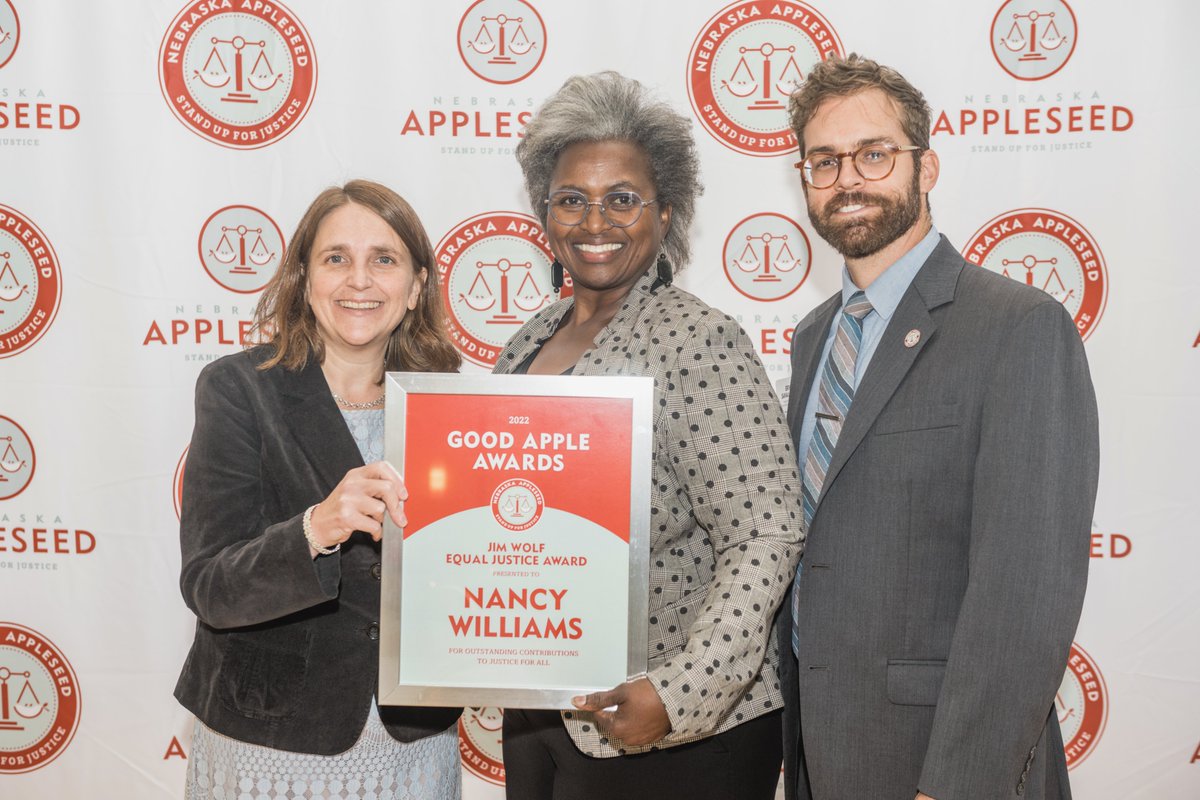 neappleseed's tweet photo. What a night! We were so honored to celebrate such amazing leaders across Nebraska at this year's Good Apple Awards. Our 2022 Honorees: Olga Guevara (@UnityInActionNE), Erin Feichtinger (@OmahaWomensFund), Nancy Williams (@nomoreMTpots), and... https://t.co/DUMh5noZMn