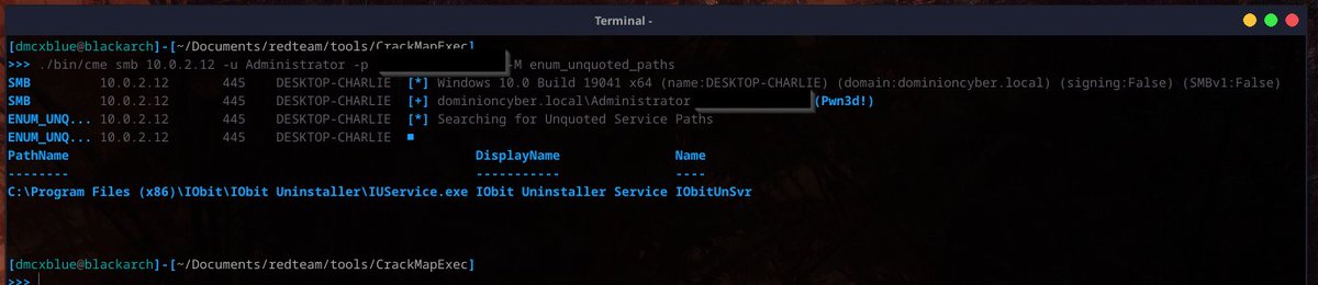dmcxblue's tweet image. CrackMapExec is cool now that I&apos;ve figured out how to add Modules!!. Lol😅
#imlearning #itsmyfirstday #redteam