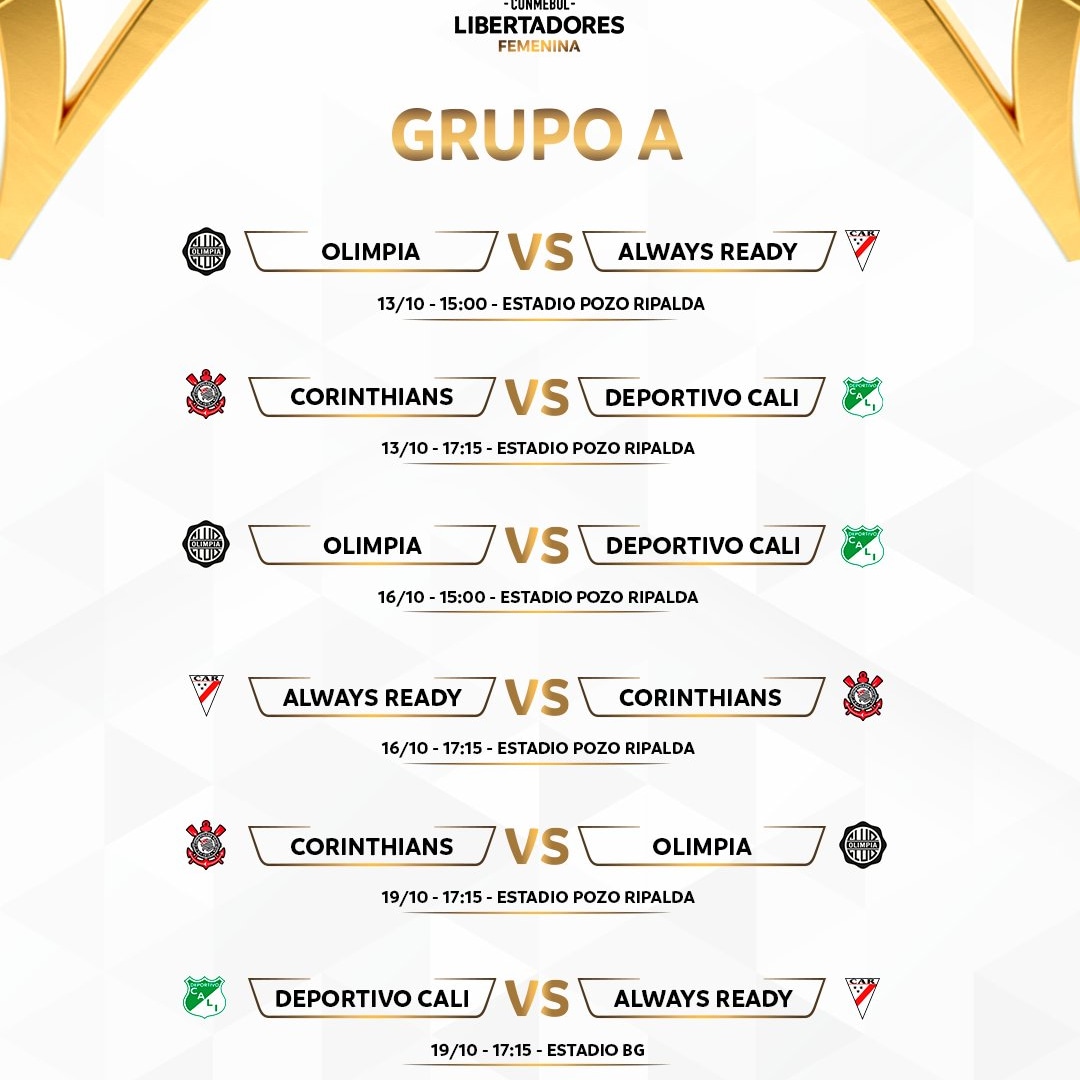 dani_miranda96's tweet photo. [#HiloPy] Por primera vez en su historia, Olimpia afronta la Copa Libertadores Femenina. Debuta este jueves 13 de octubre a las 13:00 (hora de Paraguay) ante Always Ready. Acá armamos una mini previa para el elenco franjeado y sus hinchas. Se juega Quito, Ecuador. https://t.co/0NM49RzGL0