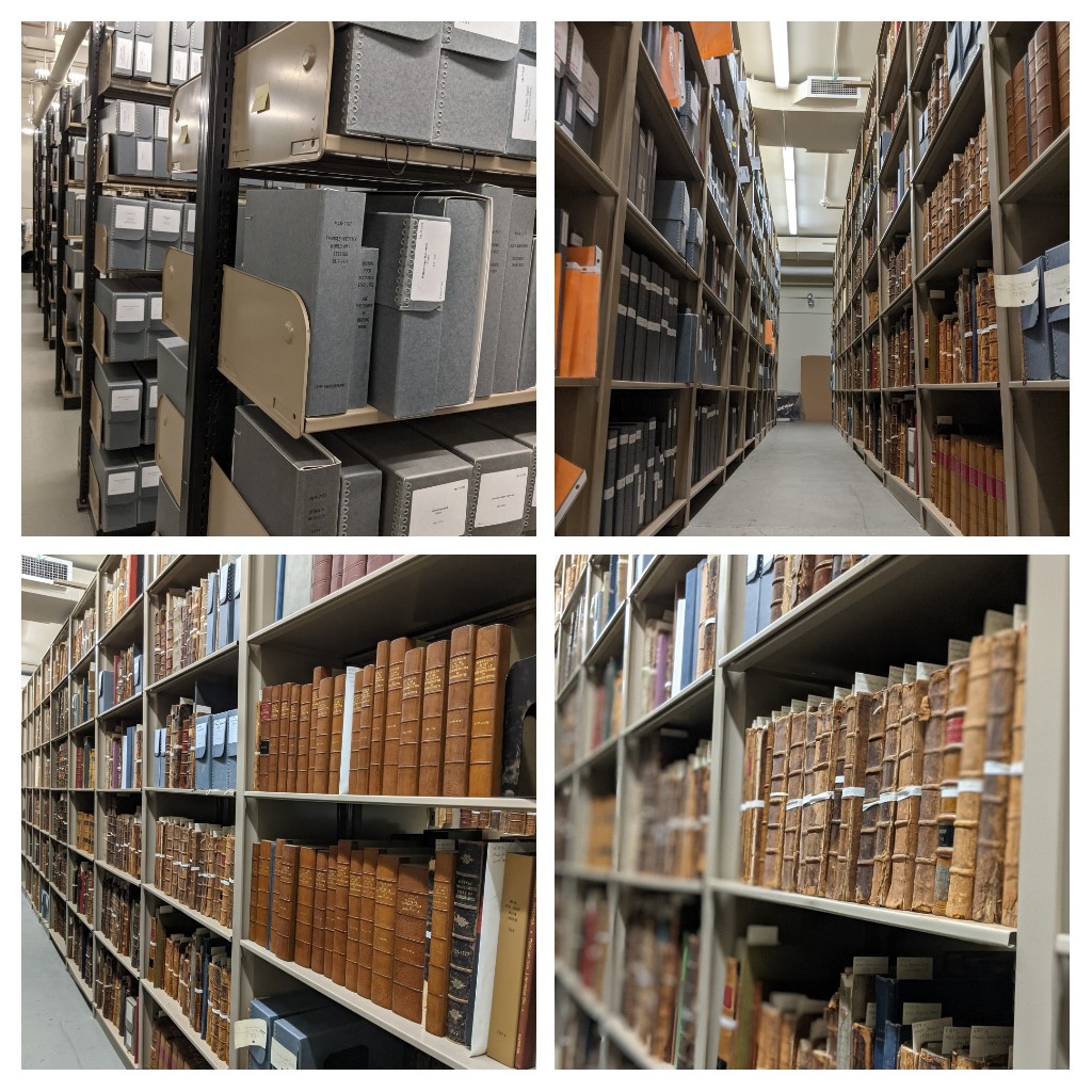 MHS1791_Ref's tweet photo. Things they don't teach you in school:
How to remove #redrot from a white shirt.
How to drive an oversize #book cart while turning a corner.
Metal edged #Hollinger boxes do cut!
#Manuscripts and people do not thrive in the same temperatures.
Now you know. #AskAnArchivist https://t.co/Ln1SLdZvl5