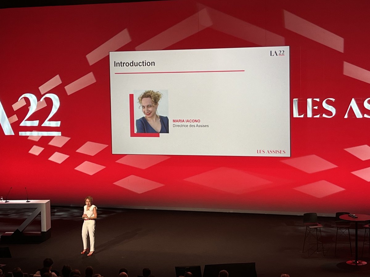 C’est parti <a href="/Les_Assises/">Les Assises</a> #lesAssises #LA22 le bouclier c’est notre communauté explique <a href="/maria_iacono/">Maria Iacono</a>