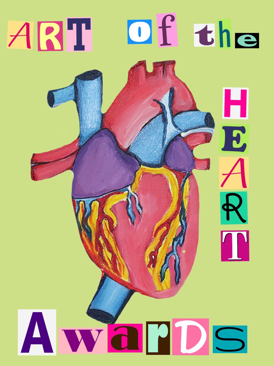 One last week left to submit your entry to the "Art of the Heart" Awards. Three cash prizes for winning entries and you will be invited to an online award ceremony as part of #WorldHealthyLife Week. #art #ArtistOnTwitter #artist #artistsontwitter #artists
healthyheartcharity.com/2022/09/08/the…