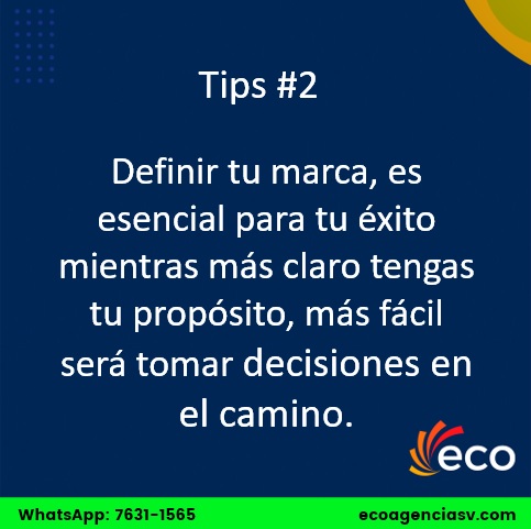 somosavr's tweet photo. Tips #2 Tu marca es el reflejo de tu empresa. En Eco queremos que tu esfuerzo se convierta en éxito. 
https://t.co/eLQYSeDAxl 
WhatsApp: 7631-1565
#somosECO #tipsempresariales #agenciadecomunicaciones #empresas #emprendedores #negocios #experiencia #compromisoconelcliente https://t.co/xs48pxZefJ