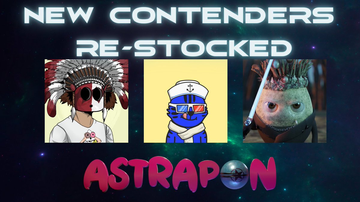 Astrals_NFT's tweet photo. GM💫
We see new projects on the daily.  We've grabbed some new contenders to put on our Arcade Wall, that you can buy with Arcade Points you've won in The Astrapon. 💪
@dontfcuknfts
@LaunchLabs_sol
@rotteneggseww
Win some prizes, get into something new.
https://t.co/FsrwaFdIz6 https://t.co/nDWvbX6cfL
