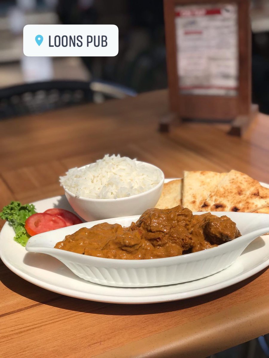 LoonsPub's tweet photo. Everything is better with butter chicken 😉 https://t.co/xyjO3hHGR8