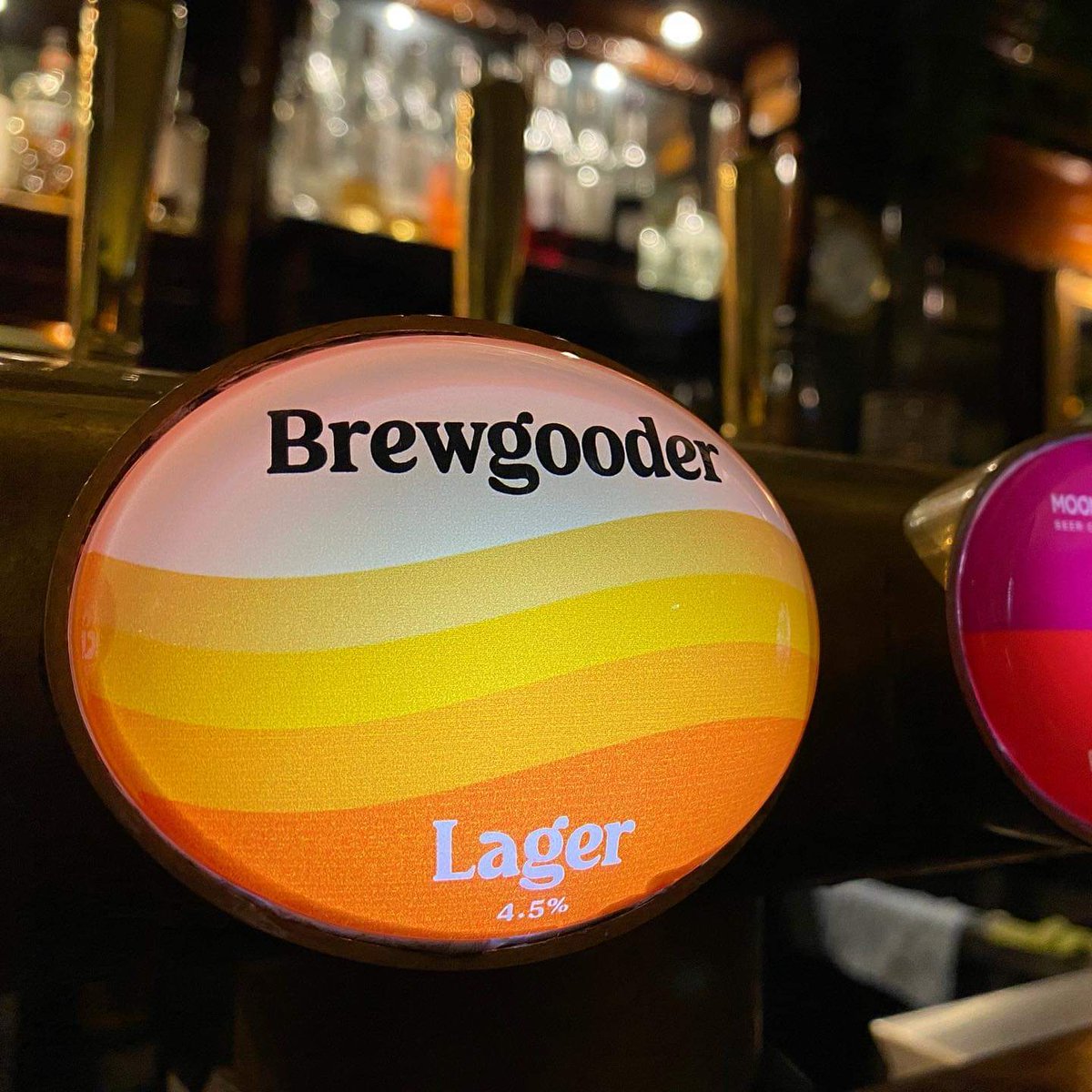 We’re delighted to have our pals <a href="/brewgoodr/">Brewgooder</a> on the bar. This is a crisp and zesty lager made by some very lovely people - Brewgooder put their profits to work, funding of dozens of clean water projects across multiple countries, reaching more than 150,000 lives and counting! 🍺💧