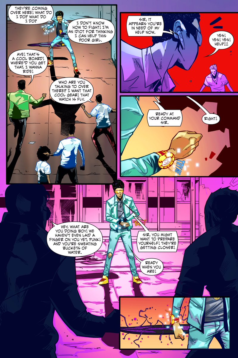 NGComics's tweet image. Before you get #previews from #issue 2 imma show some more #previews of #issue 1 btw #clicklinkinbio to #pledge to my first #kickstartercampaign come #support me help me #print my #books great #rewards #pageturner tell,e what you think #share #retweet this #newcomic