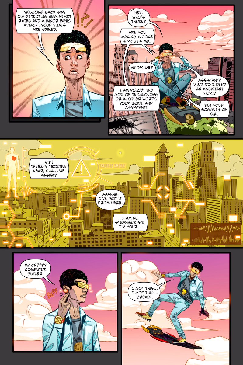 NGComics's tweet image. Before you get #previews from #issue 2 imma show some more #previews of #issue 1 btw #clicklinkinbio to #pledge to my first #kickstartercampaign come #support me help me #print my #books great #rewards #pageturner tell,e what you think #share #retweet this #newcomic