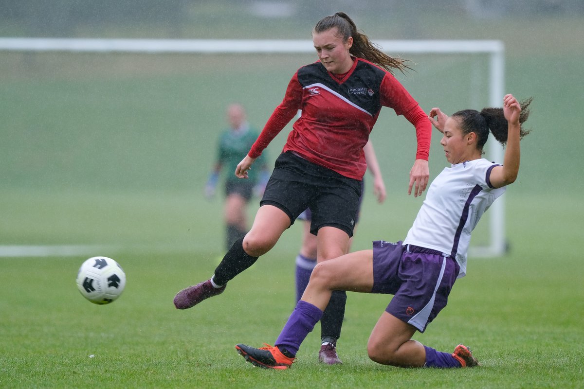 john_shirras's tweet photo. A very wet start to the season for @LUWomensFC at home to @duwafc1. More pictures are on the way https://t.co/arNCU3fgPD