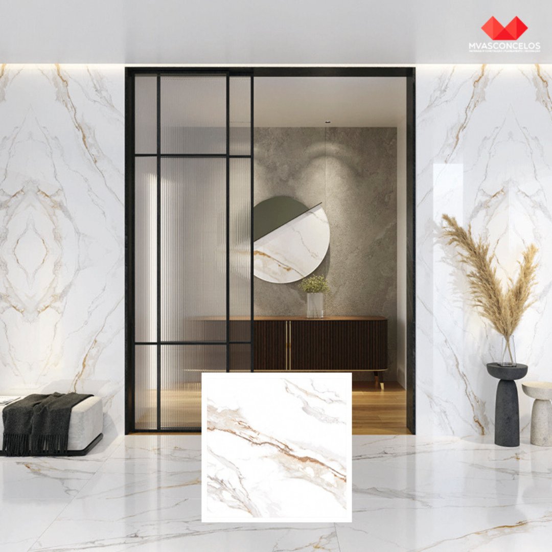 mvasconceloslda's tweet photo. Inspirado no exclusivo mármore italiano Calacatta Macchia Vecchia, o seu design em mármore branco, raiado, destaca-se pelo toque de caramelo nos veios, conferindo-lhe personalidade e distinção. 

Sinta a casa.

#decoração #habitação #interiores #casa #ceramica #banho #arquitetura https://t.co/osK5KlOJxe