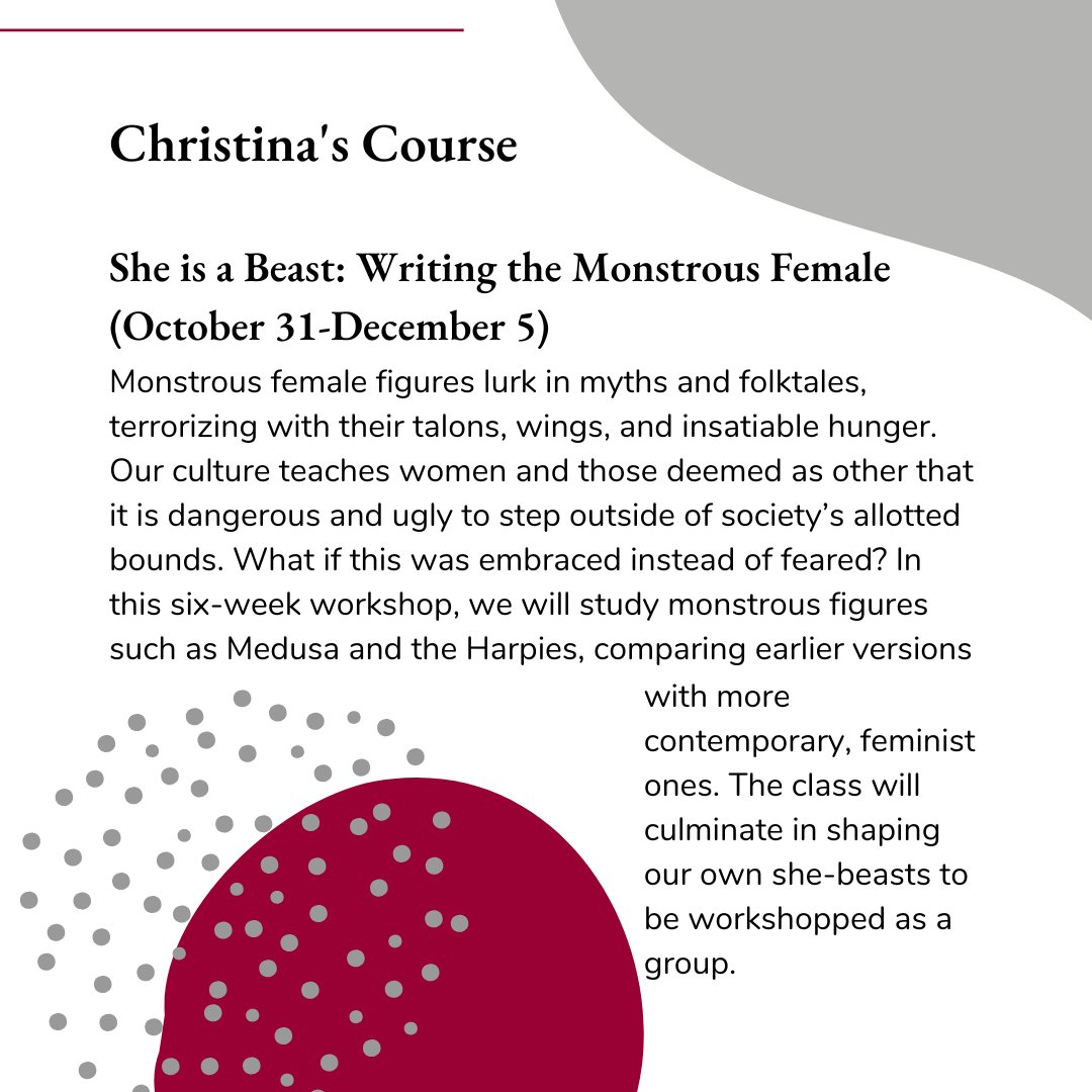 RosemontPublish's tweet photo. Ready to unleash your heroine's inner beast? Let @Rosso_Christina guide you. Classes start 10/31. Link for more info. https://t.co/S0e7hvPJHx
#amwriting #writing #phillyauthor #phillywritier #writingclass #WritingCommunity https://t.co/ViIghnyhoI
