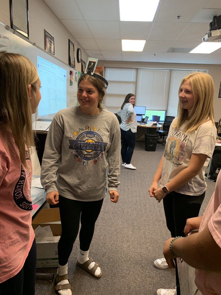 MsAlberty's tweet image. Today we played “ Progressivism” hedbandz to review famous figures of the Progressive unit ! #UDL #engage