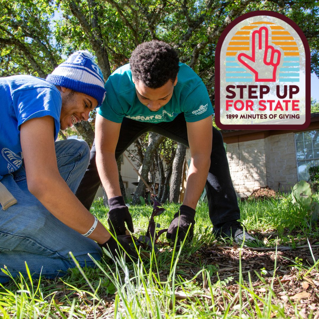 TXSTInvolvement's tweet image. Today is the perfect day to be a Bobcat and Step Up! 🐾

Every gift makes a difference, no matter the size! Step Up For Texas State and help make a positive difference in the lives of all current and future Bobcats. 

Donate today with the link on our bio.
