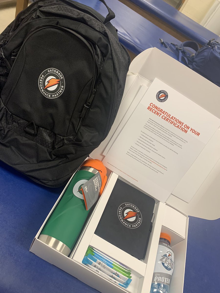 Huge thank you to <a href="/GPPartner/">Gatorade Performance Partner</a> !!
You always know how to take care of us ATs