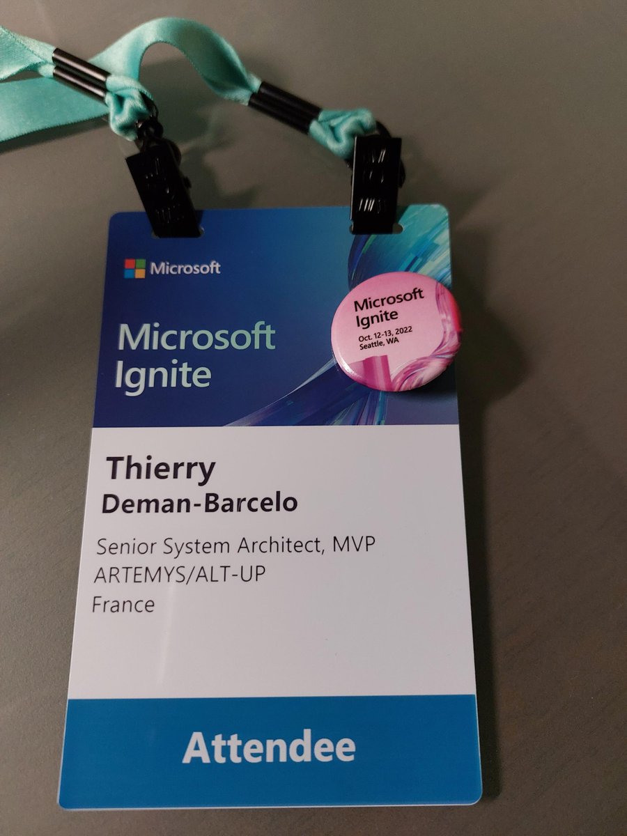 groupeArtemys's tweet photo. #altupLive 📣 Welcome to USA à nos deux altupiens, Thierry et Fabrice, déjà sur les starting-blocks pour participer à Microsoft @ignite 2022 !
Prochainement @suivre en live leurs aventures microsoftiennes 😉
#altup #artemys #groupeArtemys #microsoft #ModernWorkplace #Ignite https://t.co/vL8WKVClk1