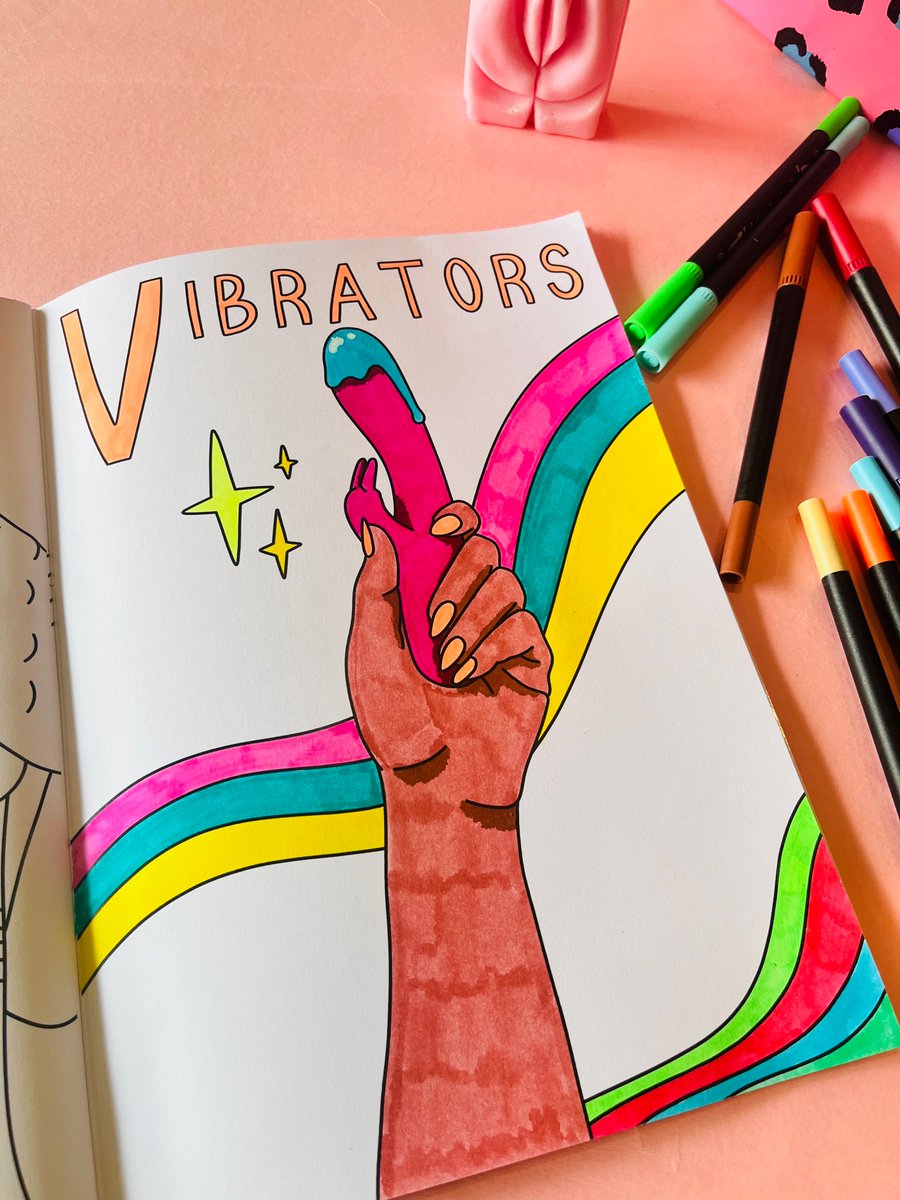 SlinkySketches's tweet photo. Pat on the back for me for staying in the lines #colouringinbook #adultcolouringin #sexpositive https://t.co/Gvpk2J8Elr