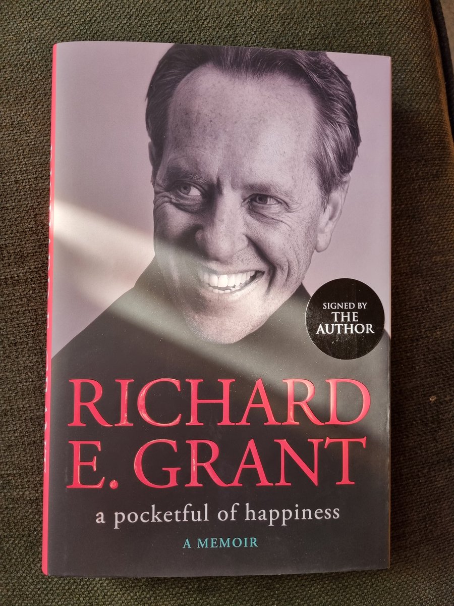 Tomorrow. Edinburgh. <a href="/RichardEGrant/">Richard E. Grant</a> I AM VERY EXCITED 🥳