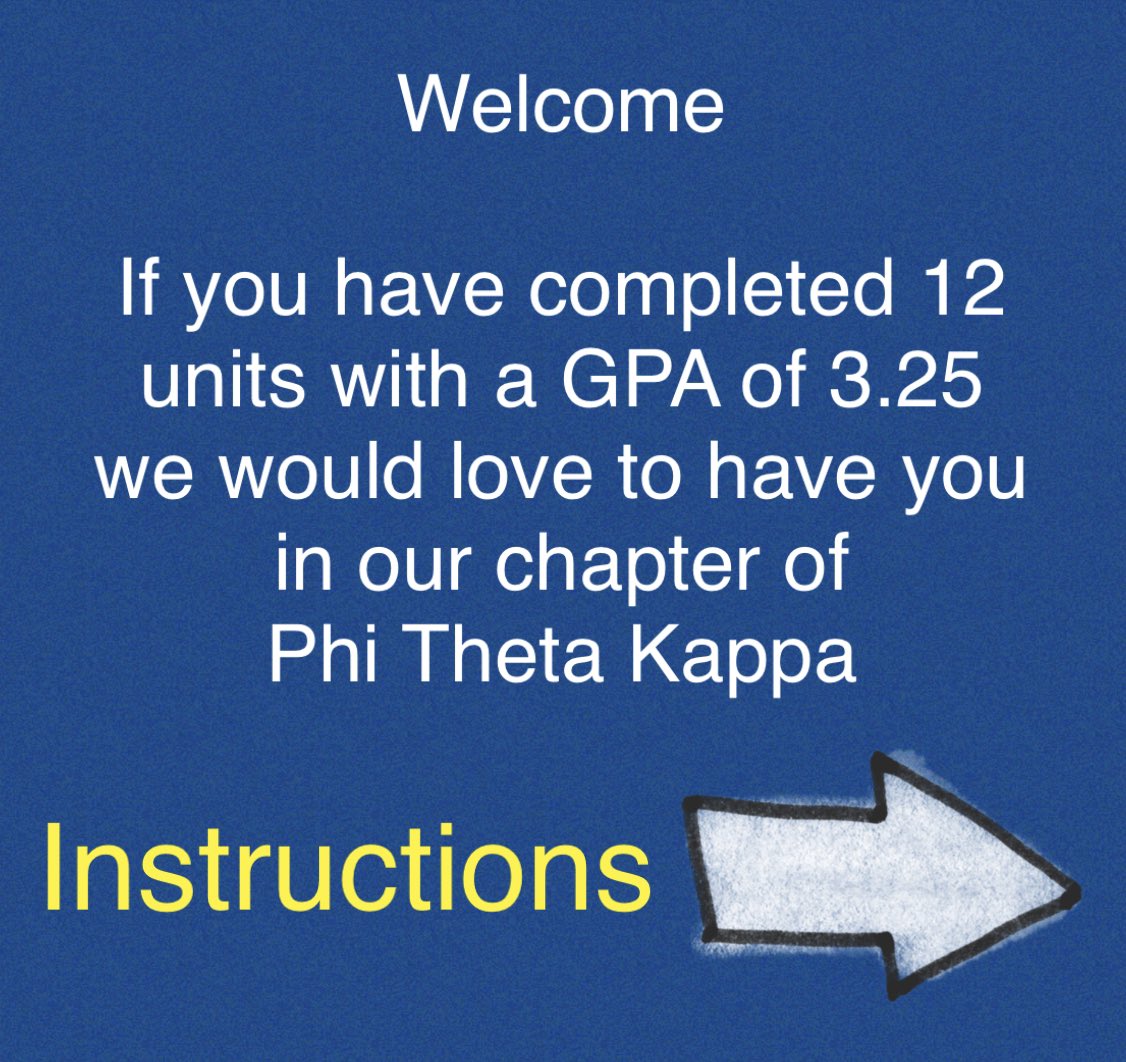 sdcityptk's tweet photo. Fall 2022 Welcome ☺️ If you have completed 12 Units with GPA of 3.25 we love to have you in our chapter of Phi Theta Kappa. #iamptk💙💛 #ptk #sdcityptk #betaiotakappa #phithetakappa #sdcitycollege #cdccd #cityshare #iamptk https://t.co/R4Om7JfU1o