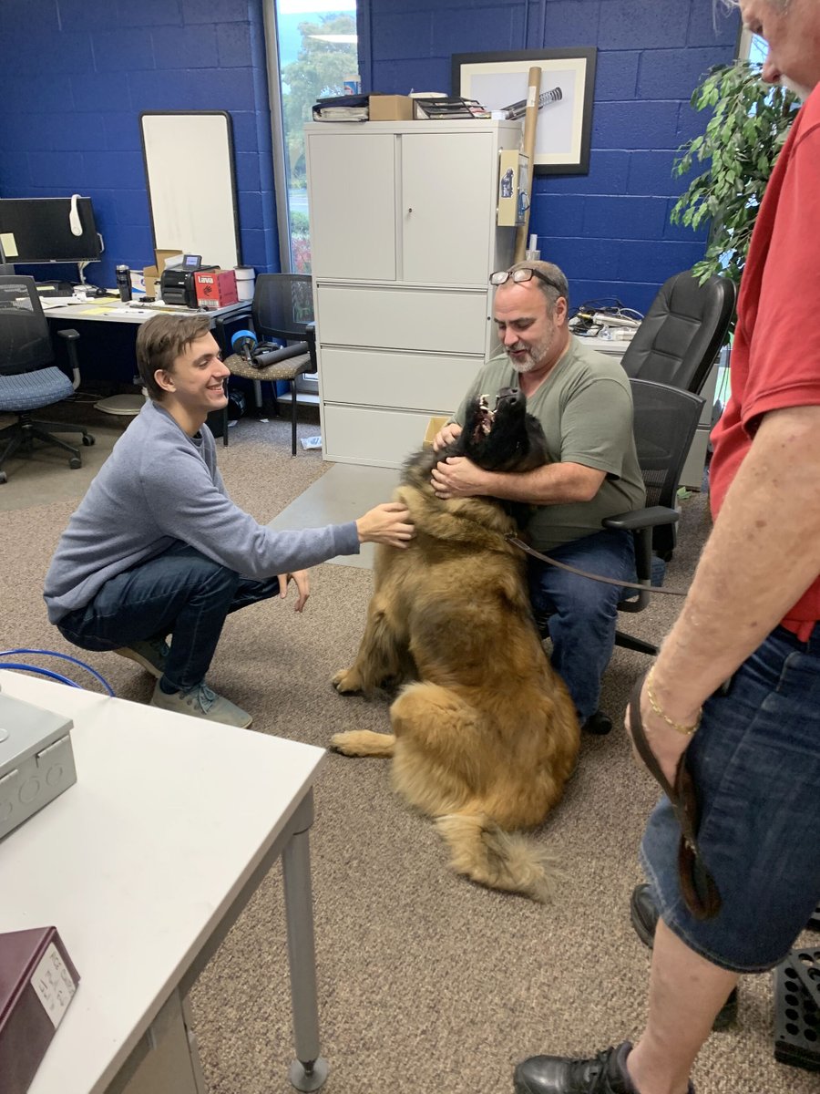 ACEControls_US's tweet photo. We had to paws our meetings today to welcome in some furry friends ๐ถ
#DogsInTheOffice #ACEControls #AStabilusCompany https://t.co/yLpVknb0MX