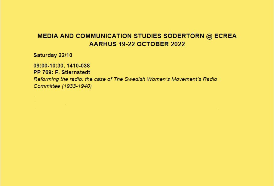 MKV are going to #ECREA2022 <a href="/ECREA_eu/">ecrea_eu</a>! 11 scholars and PhD candidates from our department will present our work in nearly 20 sessions over three days. See you in Aarhus 🇩🇰!