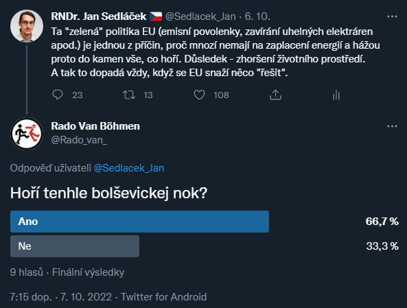 RNDr. Jan Sedláček 🇨🇿 tweet media