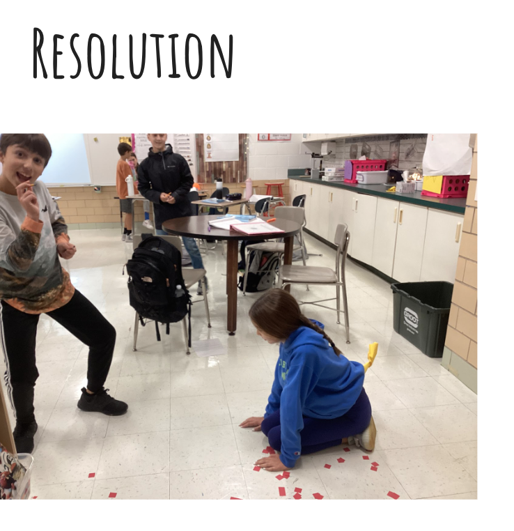 MrsBocian's tweet photo. Students created a tableau to visually demonstrate the story elements for the Nez Perce story of "Coyote and the Monster". They did a great job working together to plan and create the poses. https://t.co/teldWSrStR