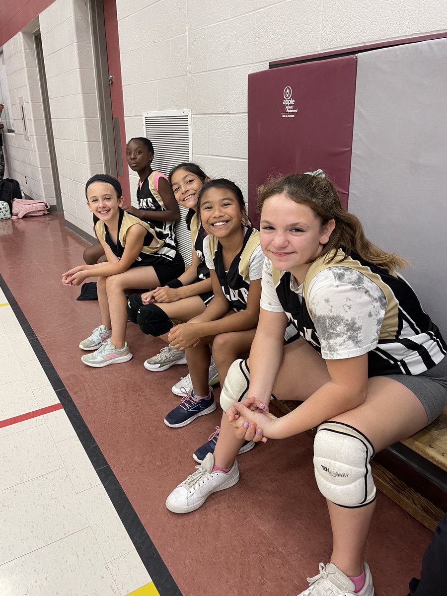 A fun day of volleyball for our Junior Girls Volleyball Team.